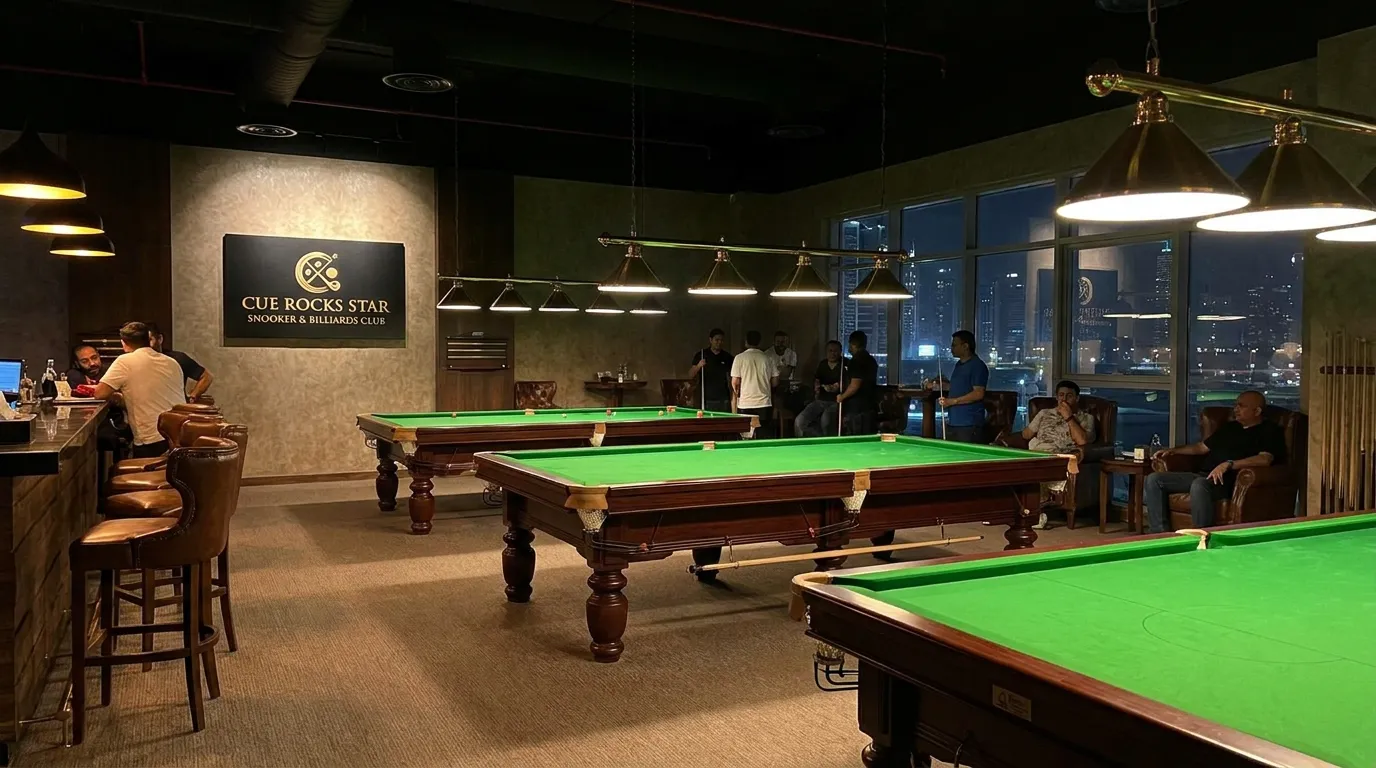 Cue Rocks Star Snooker & Billiards Club