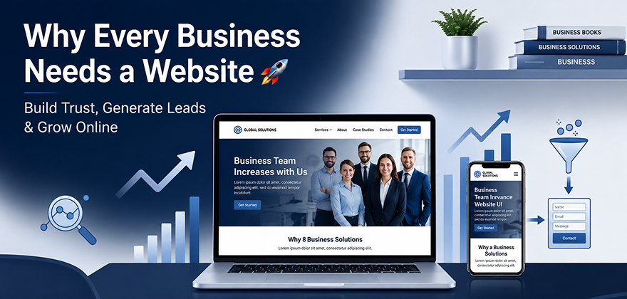 🚀 Why Website Development Is Essential for Every Business