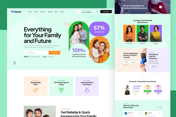 Insurai – Modern Family & Life Insurance Platform
