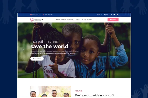 Kindbridge – Charity & Donation Platform