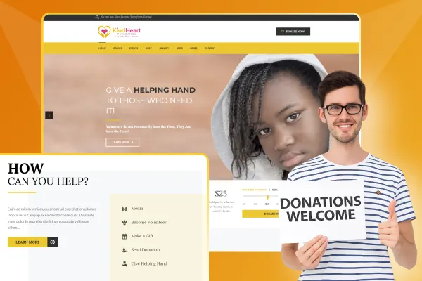 KindHeart – Humanitarian & Charity Platform