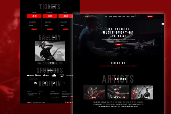 Rockfest – Music Festival, Concert Tour & Ticketing Platform