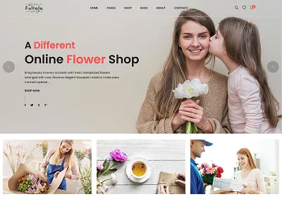Fultala – Flower Shop E-commerce