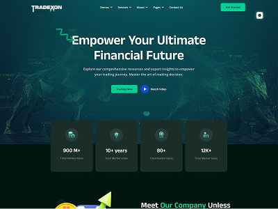 TradeXon – Crypto & Financial Trading Platform